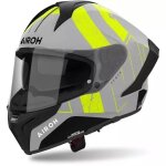 Casque airoh matryx scope jaune mat