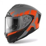 Casque airoh spark rise orange mat