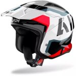 Casque airoh trr 2 jupiter rouge brillant Casque airoh trr 2 jupiter rouge brillant