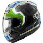 Casque arai rx7 - v evo jr65 vert noir