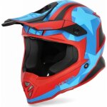 Casque cross acerbis impact steel enfant rouge bleu Casque cross acerbis impact steel enfant rouge bleu