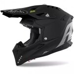 Casque cross airoh aviator 3 color noir mat