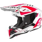 Casque cross airoh aviator 3 saber rouge brillant