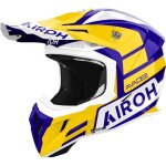 Casque cross airoh aviator ace 2 sake jaune brillant