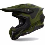 Casque cross airoh twist 3 military kaki mat