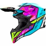 Casque cross airoh wraaap diamond brillant