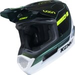 Casque cross kenny performance graphic vert noir blanc brillant Casque cross kenny performance graphic vert noir blanc brillant