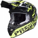 Casque cross premier exige zx y deco noir vert Casque cross premier exige zx y deco noir vert
