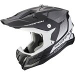 Casque cross scorpion vx - 22 air attis noir mat argent Casque cross scorpion vx - 22 air attis noir mat argent