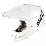 Casque cross scorpion vx - 22 air solid blanc Casque cross scorpion vx - 22 air solid blanc