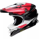 Casque cross shoei vfx - wr 06 jammer tc - 1 rouge noir Casque cross shoei vfx - wr 06 jammer tc - 1 rouge noir