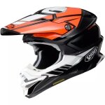 Casque cross shoei vfx - wr 06 jammer tc - 8 orange noir Casque cross shoei vfx - wr 06 jammer tc - 8 orange noir