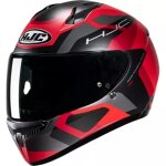 Casque hjc c10 tins mc1sf rouge noir Casque hjc c10 tins mc1sf rouge noir
