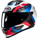 Casque hjc c10 tins mc21sf bleu rouge Casque hjc c10 tins mc21sf bleu rouge