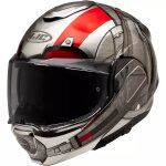Casque hjc f100 antman marvel mc1 beige rouge