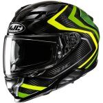Casque hjc f71 carbon nevio mc3h noir jaune vert Casque hjc f71 carbon nevio mc3h noir jaune vert