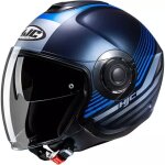 Casque hjc i40n dova mc2sf noir bleu