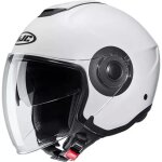 Casque hjc i40n uni blanc perl