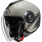 Casque hjc i40n vision mc5sf gris noir mat