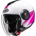 Casque hjc i40n vision mc8 bleu rose