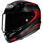 Casque hjc rpha 12 carbon keres noir rouge Casque hjc rpha 12 carbon keres noir rouge