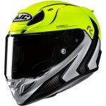 Casque hjc rpha 12 kos gris jaune fluo