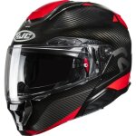Casque hjc rpha 91 carbon noela mc1 noir rouge