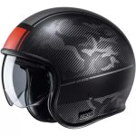 Casque hjc v30 alpi mc1sf noir rouge Casque hjc v30 alpi mc1sf noir rouge
