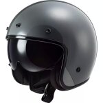 Casque ls2 of601 bob of601 solid gris nardo
