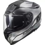 Casque ls2 ff327 challenger jeans titanium