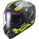 Casque ls2 ff327 challenger spin cobalt noir mat jaune