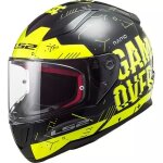Casque ls2 ff353 rapid player noir jaune
