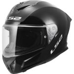 Casque ls2 ff820 rapid iii solid noir brillant
