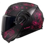Casque ls2 ff910 advant ii sophia noir rose Casque ls2 ff910 advant ii sophia noir rose