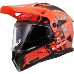 Casque ls2 mx702 pioneer ii rangi orange