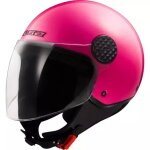 Casque ls2 of558 sphere lux ii solid fluo rose Casque ls2 of558 sphere lux ii solid fluo rose