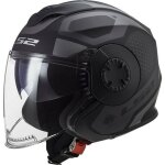 Casque ls2 of570 verso marker noir mat titanium