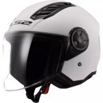 Casque ls2 of616 airflow ii solid gloss blanc Casque ls2 of616 airflow ii solid gloss blanc