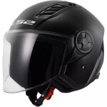 Casque ls2 of616 airflow ii solid noir brillant Casque ls2 of616 airflow ii solid noir brillant