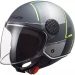 Casque ls2 of558 sphere lux firm noir mat titanium
