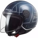 Casque ls2 of558 sphere lux linus cobalt