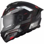 Casque mt helmets atom 2 sv bast d5 noir gris mat Casque mt helmets atom 2 sv bast d5 noir gris mat