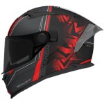 Casque mt helmets braker sv charm b5 noir rouge mat Casque mt helmets braker sv charm b5 noir rouge mat