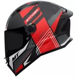 Casque mt helmets stinger 2 tron b15 noir rouge brillant Casque mt helmets stinger 2 tron b15 noir rouge brillant