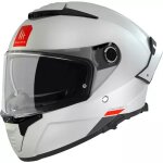 Casque mt helmets thunder 4 sv solid a0 pearl blanc brillant Casque mt helmets thunder 4 sv solid a0 pearl blanc brillant