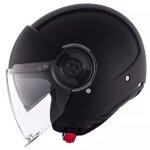 Casque mt helmets viale sv s solid a1 noir mat Casque mt helmets viale sv s solid a1 noir mat