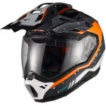 Casque nexx x. rally yuma gris orange