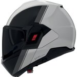 Casque nolan n120 - 1 verniciatura speciale gris clair noir