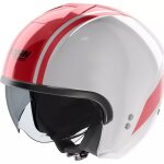 Casque nolan n20 - 2 dolce vita 347 blanc rouge