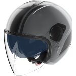 Casque nolan n20 - 2 visor dolce vita gris noir